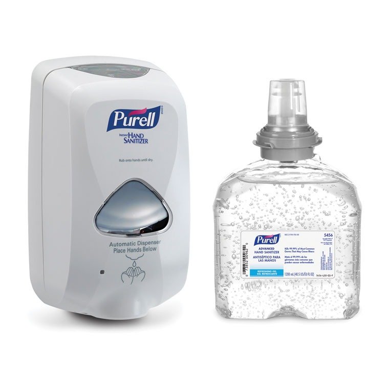 Purell Hand Sanitizer Refill And Dispenser